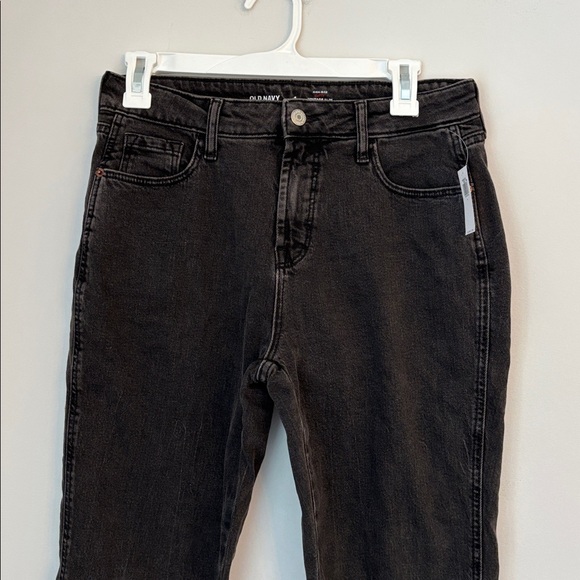 Old Navy Washed Black High Rise Curvy Vintage Slim  Jean Size 4 NWT - Picture 5 of 7